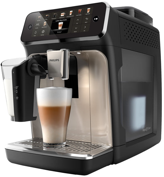 Philips 5500 LatteGo EP5546/70 Bean to Cup Coffee Machine – Black/Silver